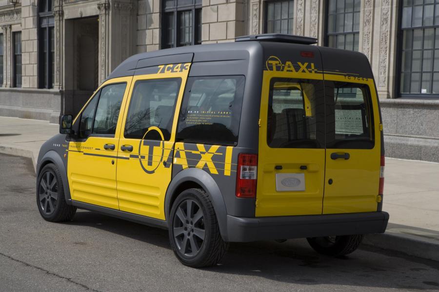  Ford Transit Connect Taxi Concept 2008 года  (фото 15 из 23)